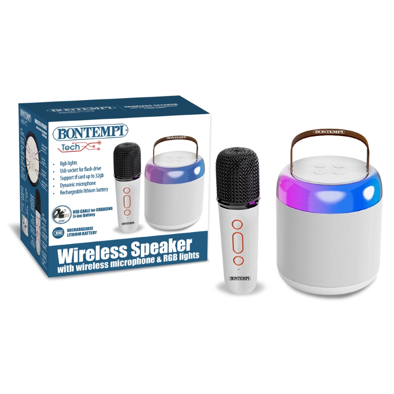 Bontempi 49 0210 Cassa Wireless con Microfono Wireless