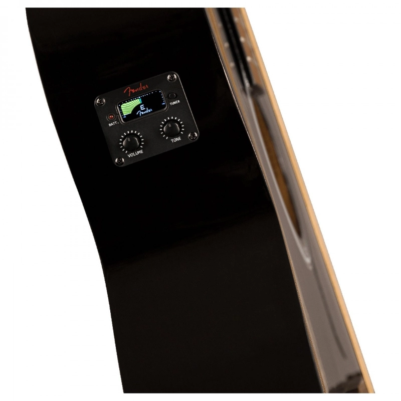 Fender FA-125CE Dreadnought Black 0972713506