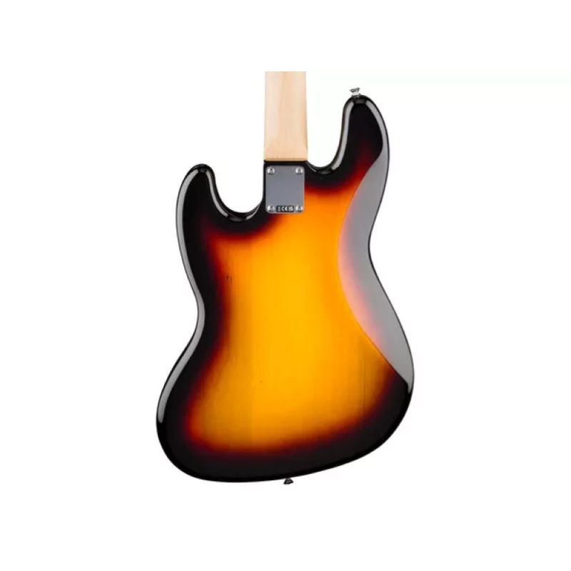 Fender Standard Jazz Bass®, Laurel Fingerboard, White Pickguard, 3-Color Sunburst
