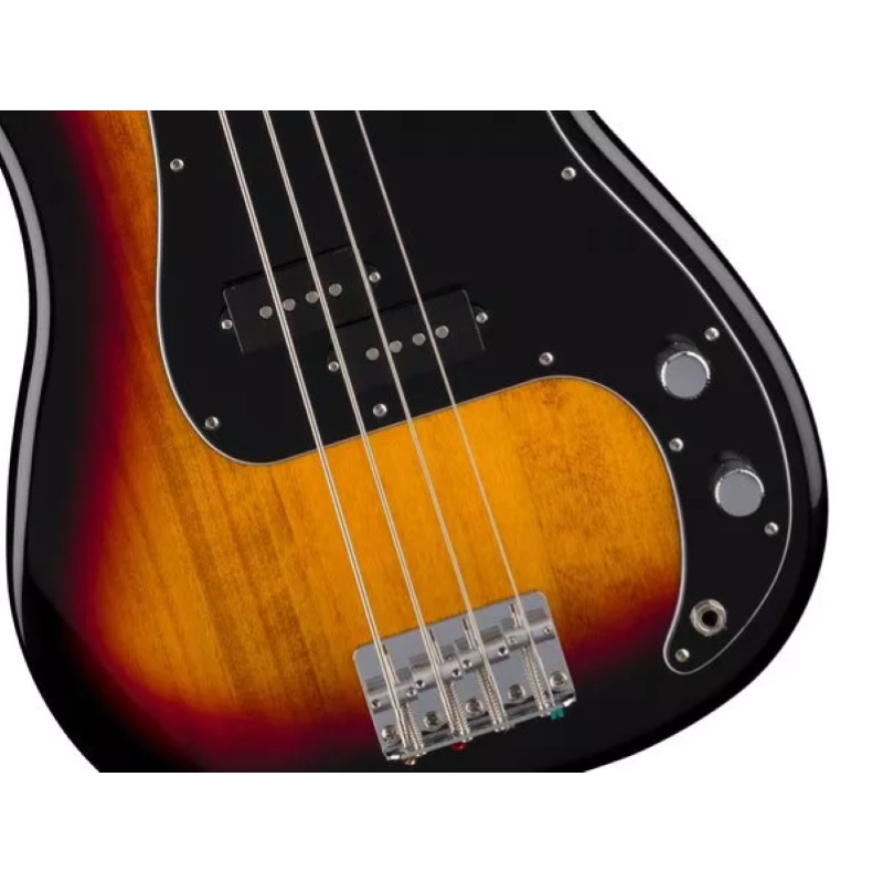 Fender Standard Precision Bass®, Laurel Fingerboard, Black Pickguard, 3-Color Sunburst 0266641500