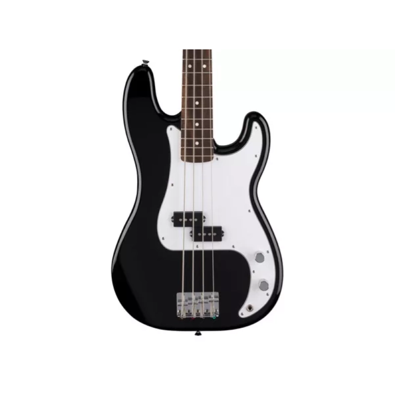 Fender Standard Precision Bass®, Laurel Fingerboard, White Pickguard, Black 0266640506