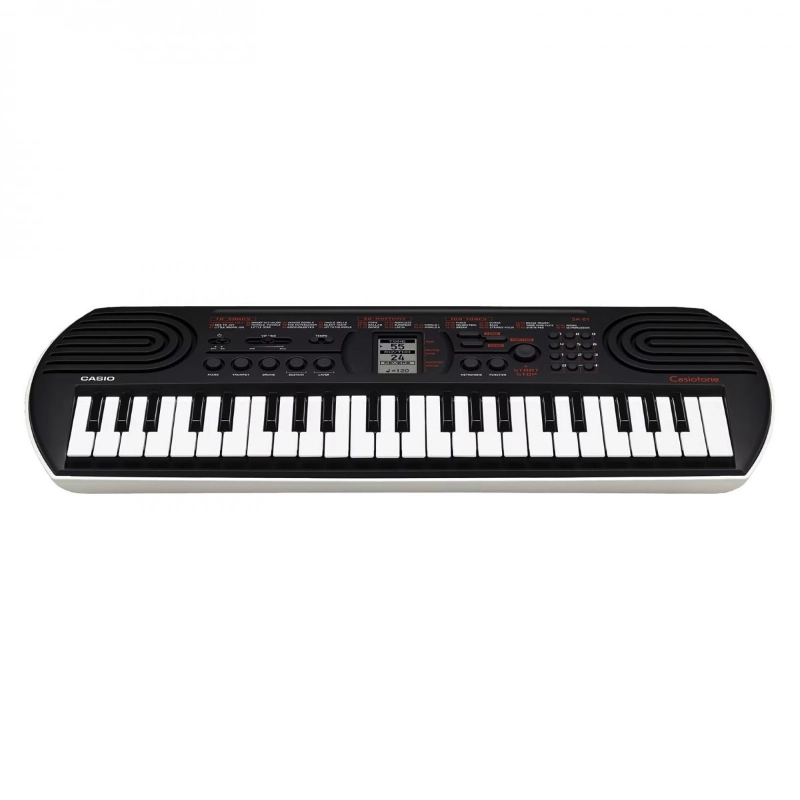 Casio SA81/SA80 Tastiera 44 tasti dimensioni ridotte 60 x 21 x 57mm  (Sostituisce i vecchi modelli SA-76, SA-77 e SA-78)