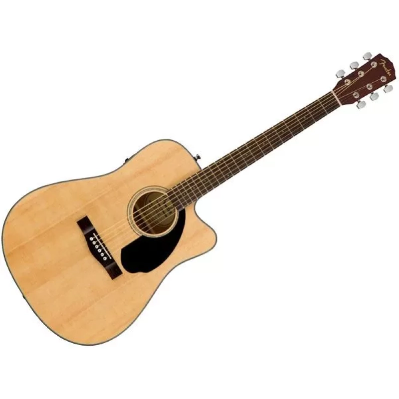 Fender CD60SCE Dreadnought, Walnut Fingerboard, Natural 0970113021