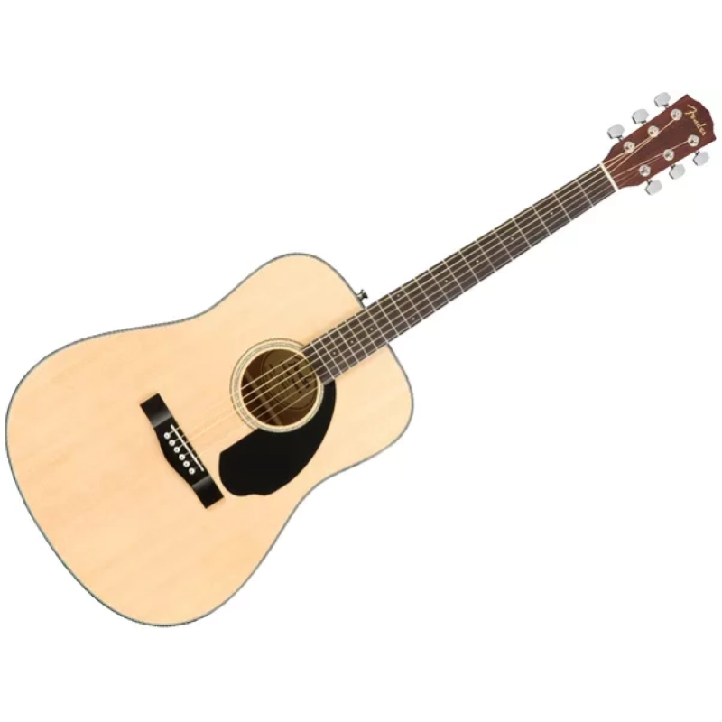Fender CD60S Dreadnought, Walnut Fingerboard, Natural 0970110021