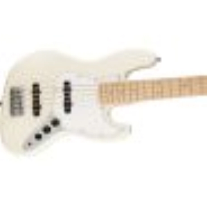 Fender Squier Affinity Series™ Jazz Bass® V, Maple Fingerboard, White Pickguard, Olympic White 0378652505