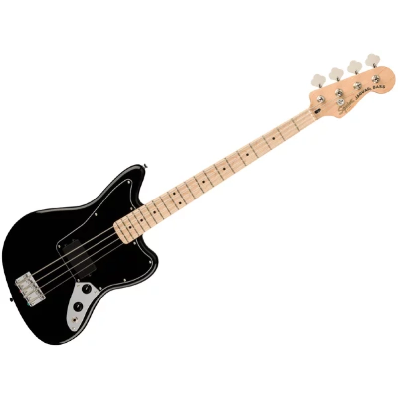 Squier Affinity Series Jaguar® Bass H Maple Fingerboard Black 0378503506