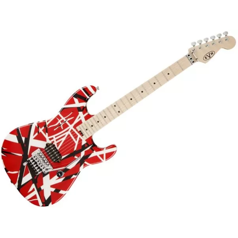 EVH Striped Series Red with Black Stripes 5107902503