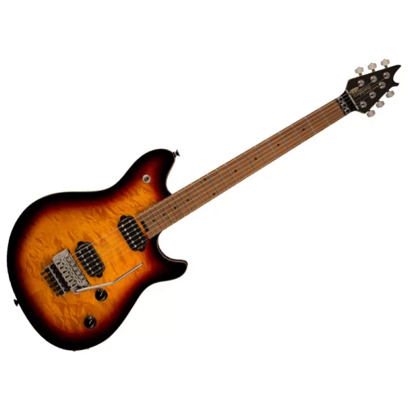 EVH Wolfgang® WG Standard QM, Baked Maple Fingerboard, 3-Color Sunburst