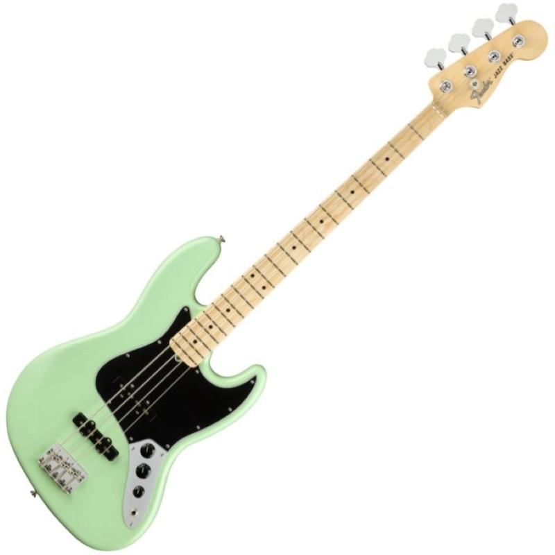 Fender American Performer Jazz Bass® Maple Fingerboard, Satin Surf Green 0198612357