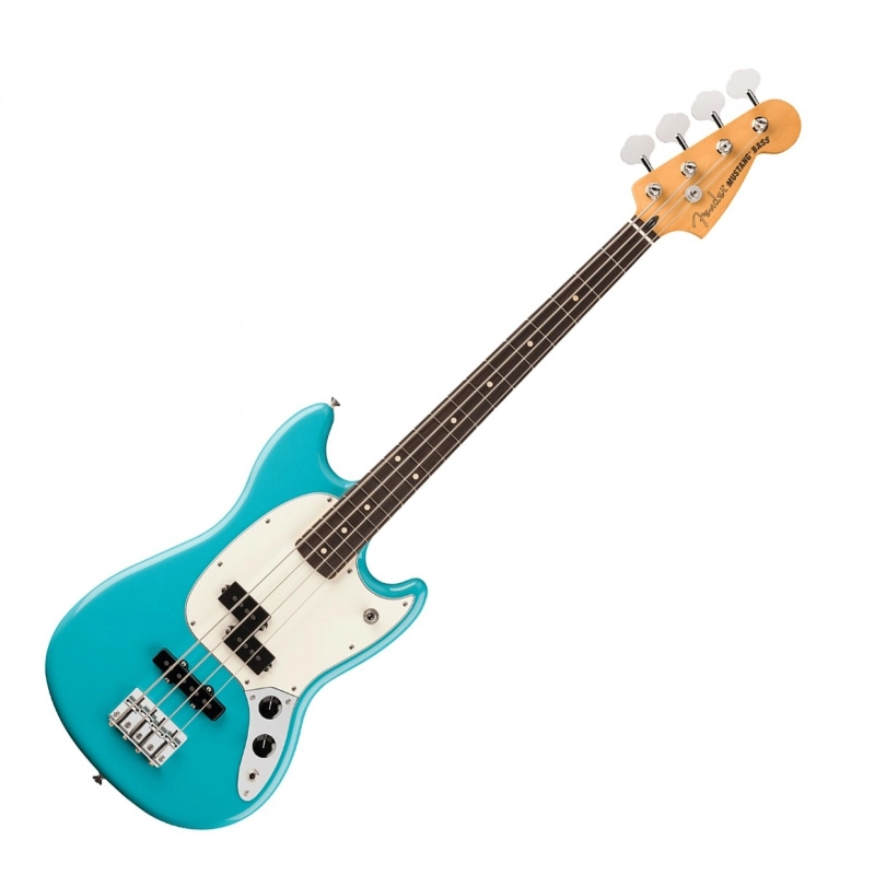 Fender Player II Mustang® Bass PJ, Rosewood Fingerboard, Aquatone Blue 0140490518