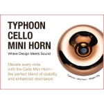 PEDI Cello Stopper Mini Horn Typhoon Poggiapuntale