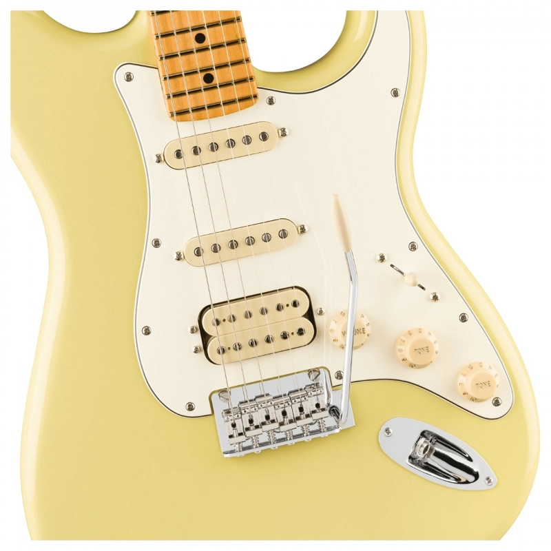 Fender Player II Stratocaster® HSS, Maple Fingerboard, Hialeah Yellow 0140542561