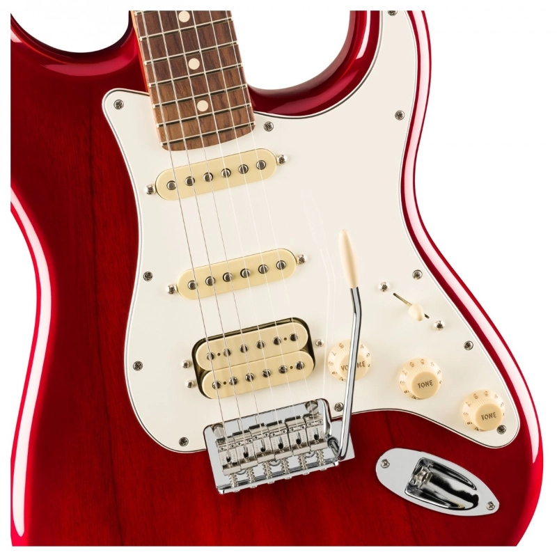 Fender Player II Stratocaster® HSS, Rosewood Fingerboard, Transparent Cherry Burst 0140540525
