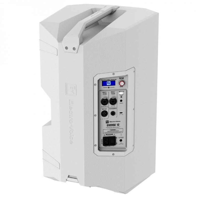 Electro Voice EVERSE 12 W Sistema Amplificato a Batteria 400W con Bluetooth Bianco