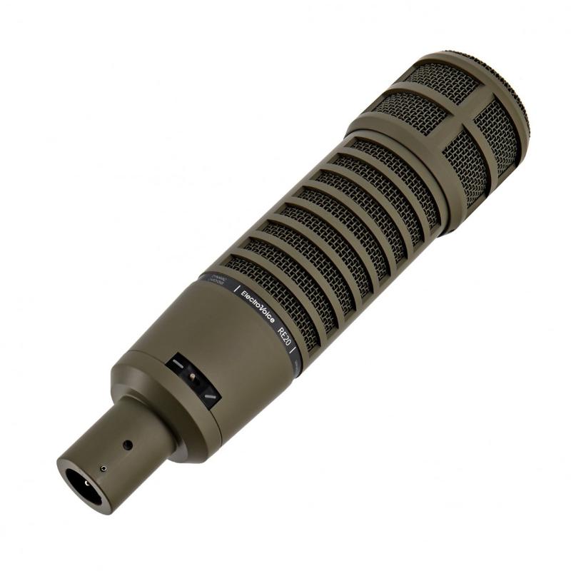 Electro Voice RE20 Microfono Dinamico Cardioide per Voce Ottoni Grancassa