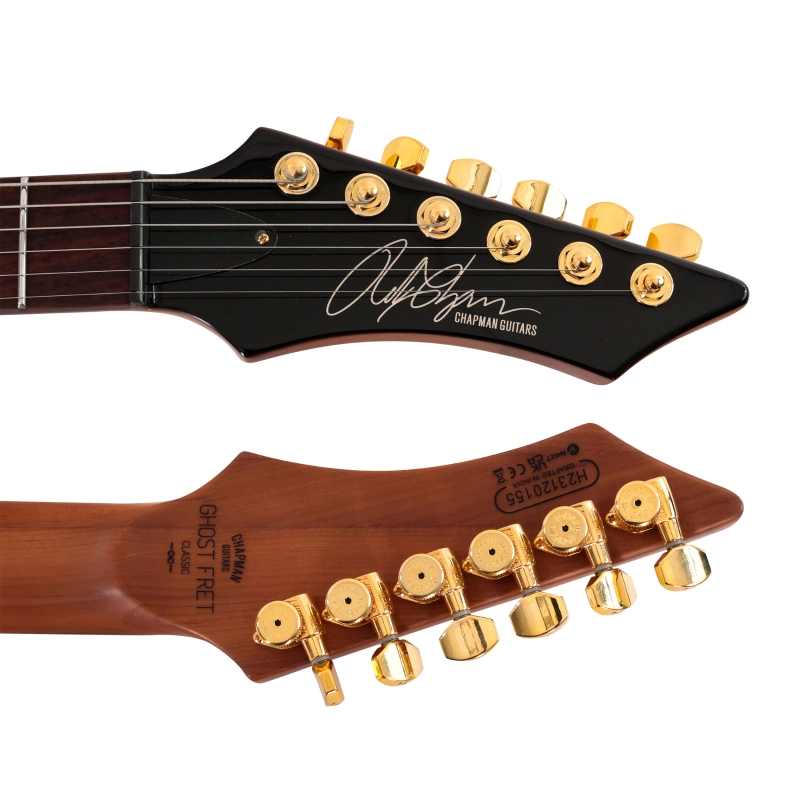 Chapman Guitars Ghost Fret Classic, Manhattan Black