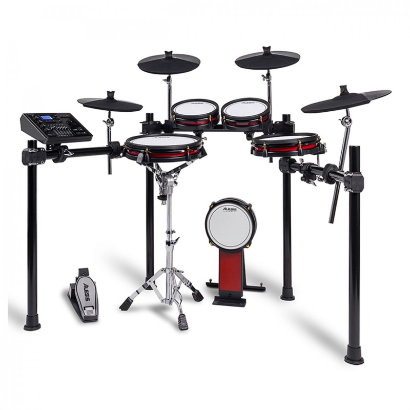 Alesis Crimson III Kit Batteria Elettronica con Pelli Mesh