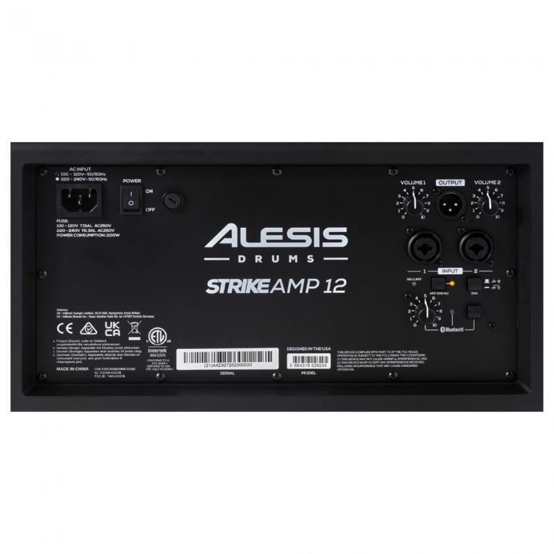 Alesis Strike Amp 12 MK2 Diffusore Amplificato per Batterie Elettroniche con Bluetooth 2500W