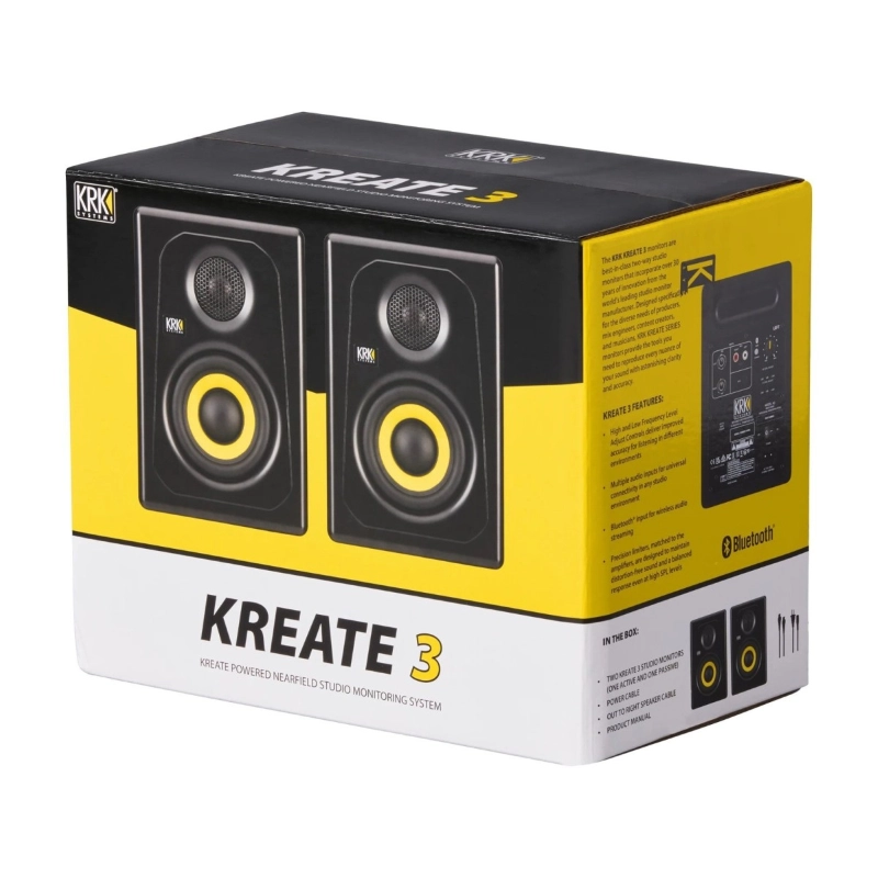 KRK Kreate3 Coppia Monitor da Studio