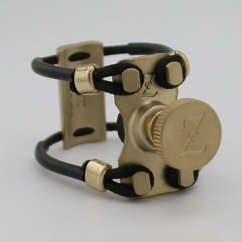 Zac Ligature ZL1118X Brass Metal Legatura X-Grip per Sax Tenore Misura Media