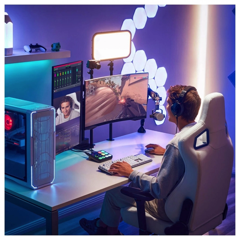 Rode Streamer X Scheda di Acquisizione Video e Interfaccia Audio con Superficie di Controllo