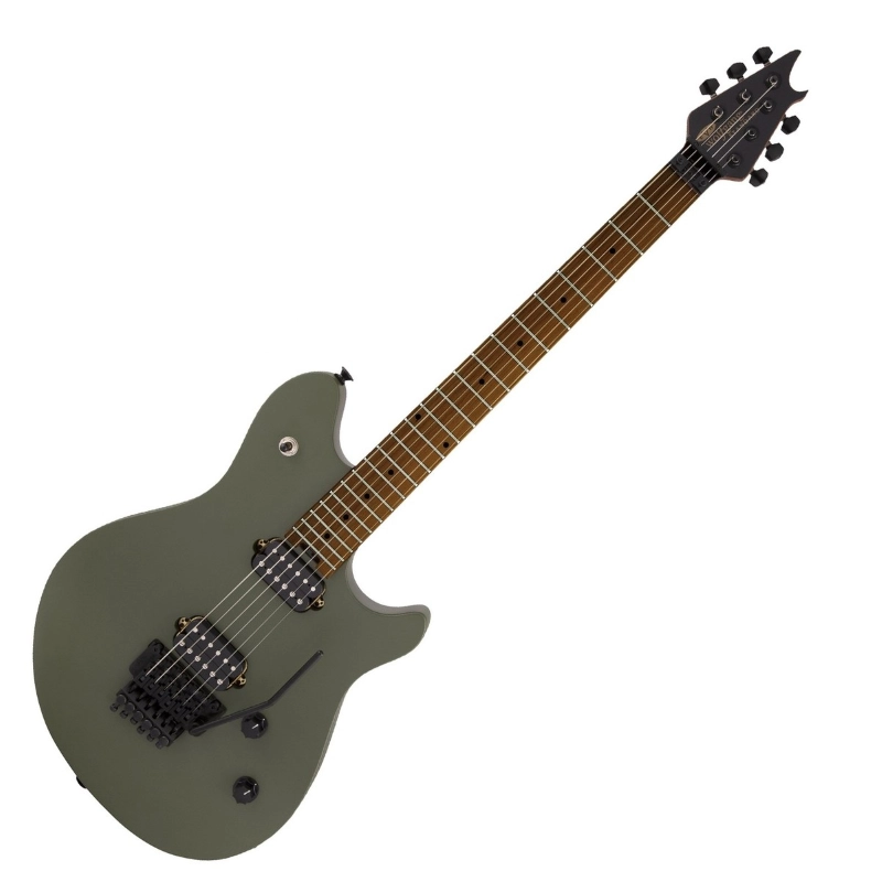EVH Wolfgang® WG Standard, Baked Maple Fingerboard, Matte Army Drab