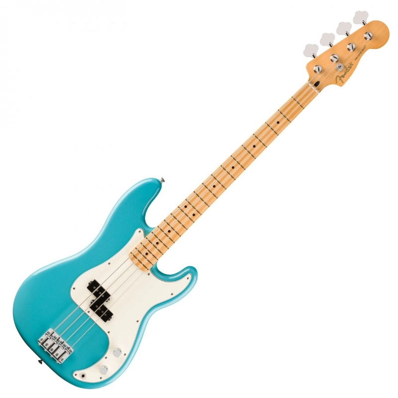 Fender Player II Precision Bass®, Maple Fingerboard, Aquatone Blue 0140472518