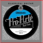 D'Addario CBH-3T ProArté Set Nylon Carbon Treble Hard Tension
