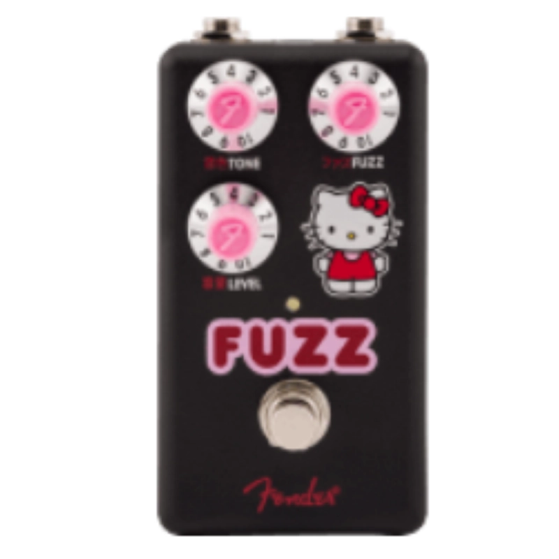 Fender® x Hello Kitty® Black Fuzz Pedal