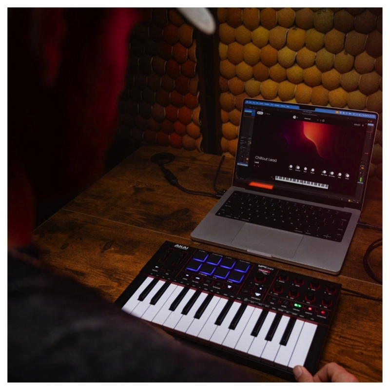 Akai MPK Mini MK4 Controller MIDI USB 25 Tasti Mini