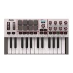 Akai MPK Mini MK4 Grey Controller MIDI USB 25 Tasti Mini Grigio