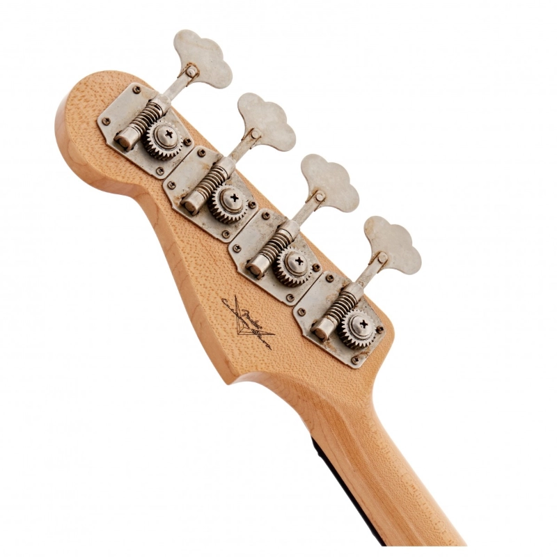 Fender Custom Shop '68 J Bass® Journeyman Relic®, Maple Fingerboard, Aged Black 9235001595