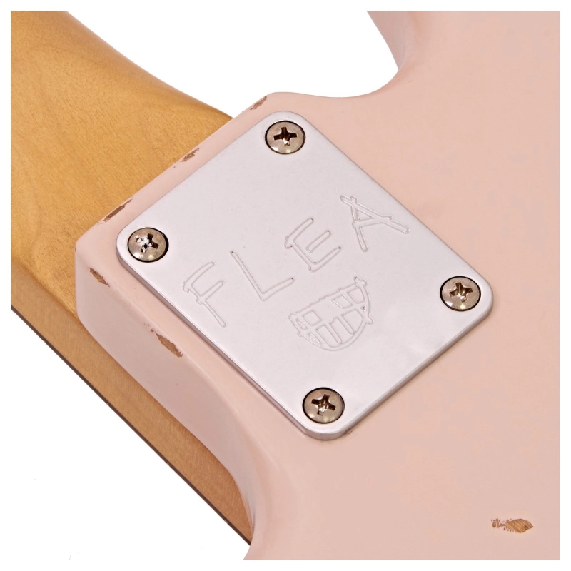 Fender Flea Jazz Bass® Roadworn Shell Pink 0141020356