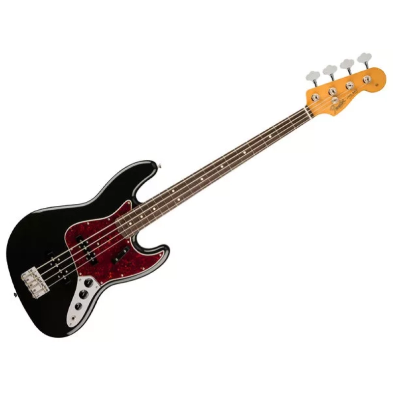 Fender Vintera® II 60s Jazz Bass®, Rosewood Fingerboard, Black 0149230306