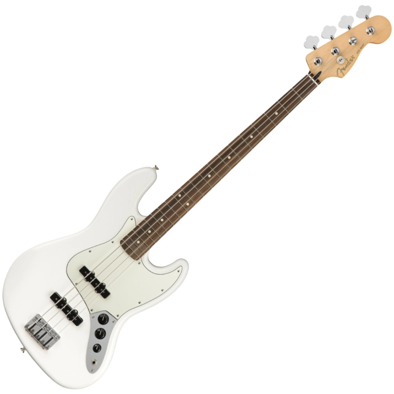 Fender Player Jazz Bass® Pau Ferro Fingerboard, Polar White 0149903515