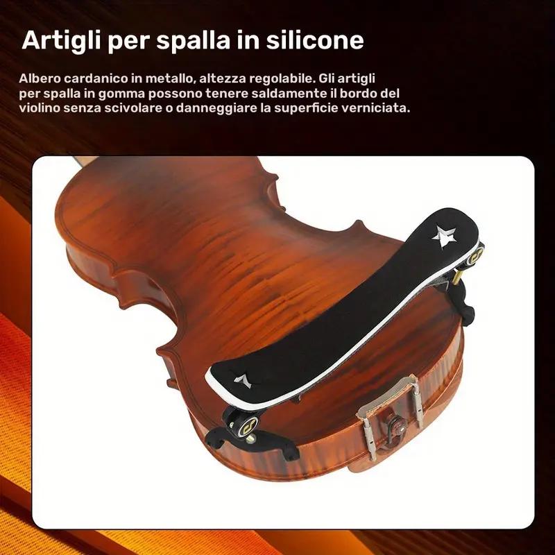 SPALLIERA VIOLINO 4/4  IRIN CARBON