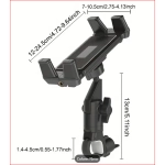 Supporto iPad Tablet SMPro  da cm.4.7 a cm.33, da asta