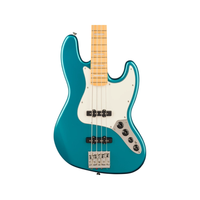 Squier Classic Vibe™ Active '70s Jazz Bass®, Maple Fingerboard, Parchment Pickguard, Ocean Turquoise