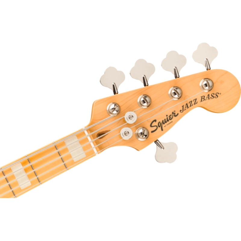 Squier Classic Vibe™ Active '70s Jazz Bass®, Maple Fingerboard, Parchment Pickguard, Ocean Turquoise