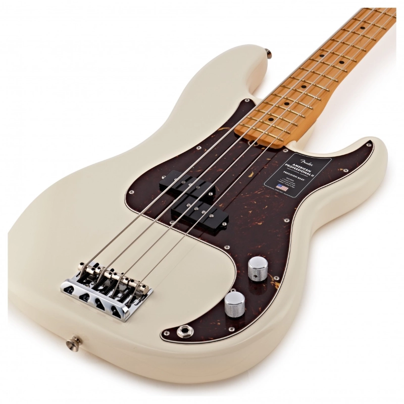 Fender American Professional II Precision Bass® Maple Fingerboard, Olympic White 0193932705