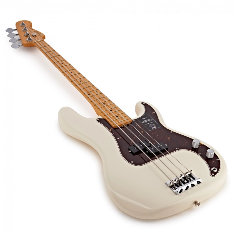 Fender American Professional II Precision Bass® Maple Fingerboard, Olympic White 0193932705