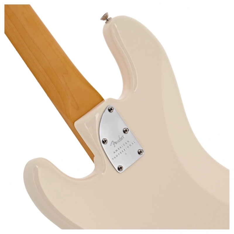 Fender American Professional II Precision Bass® Maple Fingerboard, Olympic White 0193932705