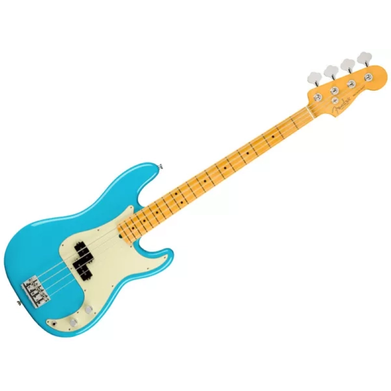 Fender American Professional II Precision Bass® Maple Fingerboard, Miami Blue 0193932719