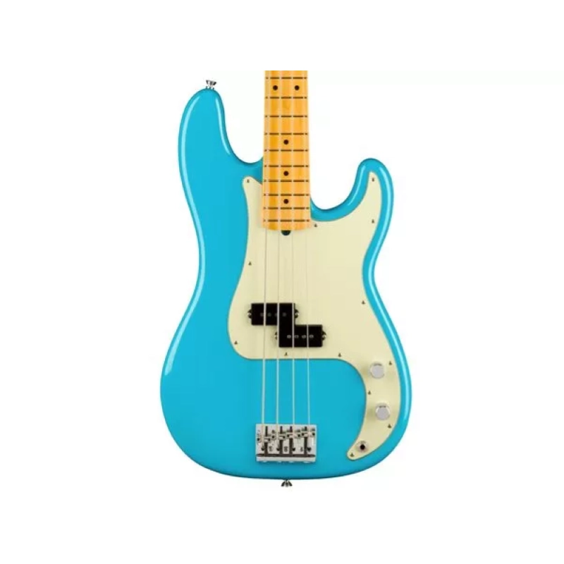Fender American Professional II Precision Bass® Maple Fingerboard, Miami Blue 0193932719