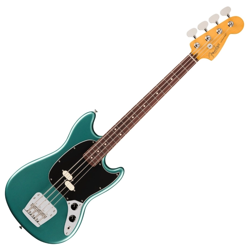 Fender American Professional Classic Mustang Bass®, Rosewood Fingerboard, Faded Sherwood Green Metallic