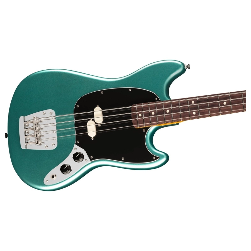 Fender American Professional Classic Mustang Bass®, Rosewood Fingerboard, Faded Sherwood Green Metallic