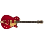 Gretsch G6129TG-59VS Limited Edition Sparkle Jet™ with String-Thru Bigsby®, Ebony Fingerboard, Red Sparkle