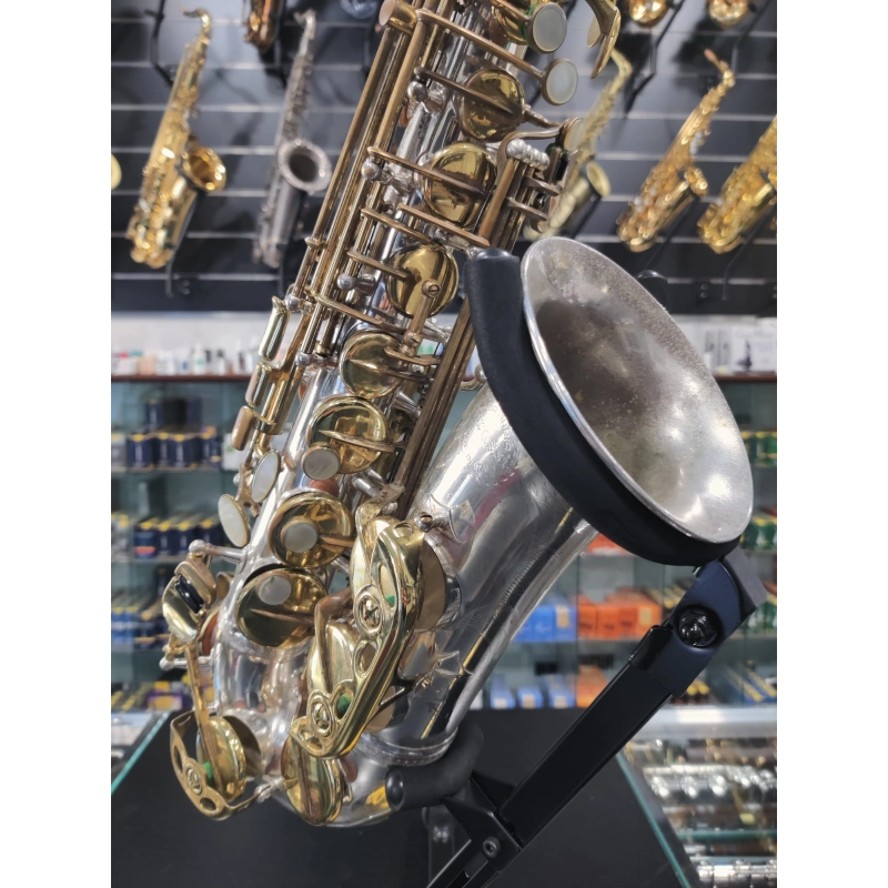 usato Grassi Prestige Sax Alto Argentato con Chiavi Laccate