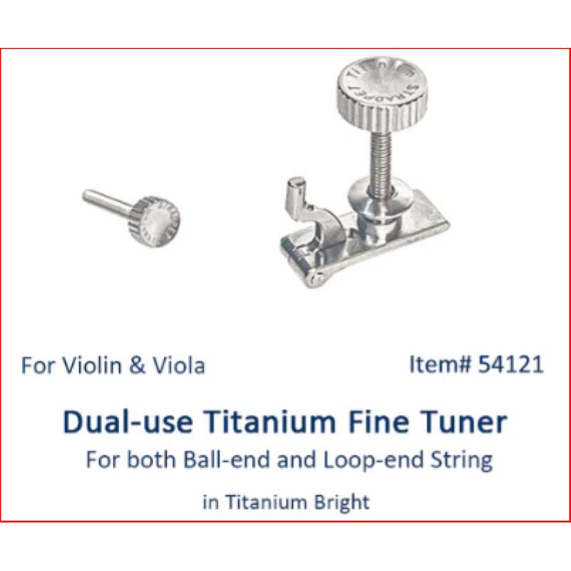 Stradpet Tiracantino Violino Titanio #54121