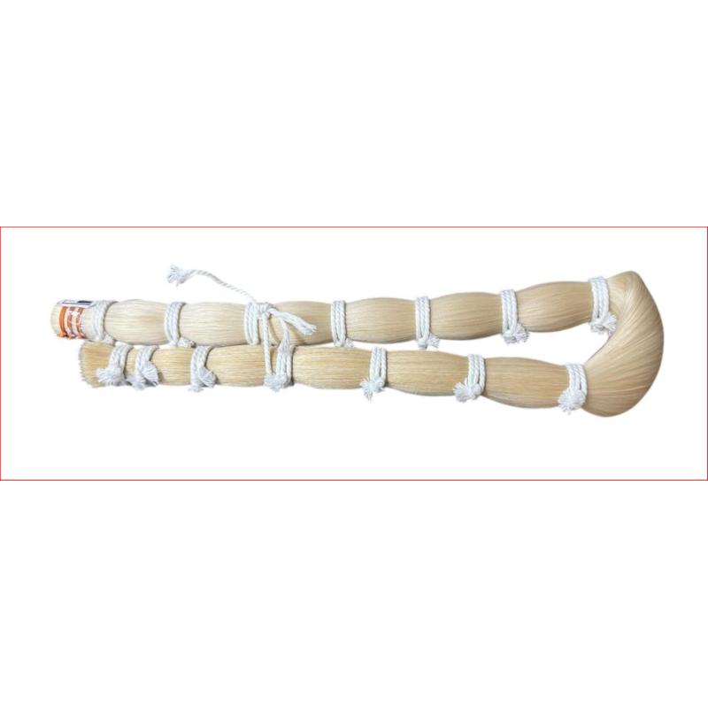 Crini Mongolia bianco cm.83 per violino/viola, AAA Premium quality gr,250